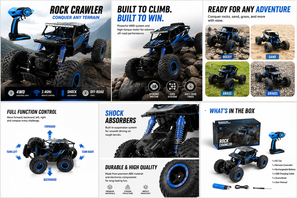 Rc Off Road Car rock crawler car